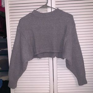 Cropped sweater